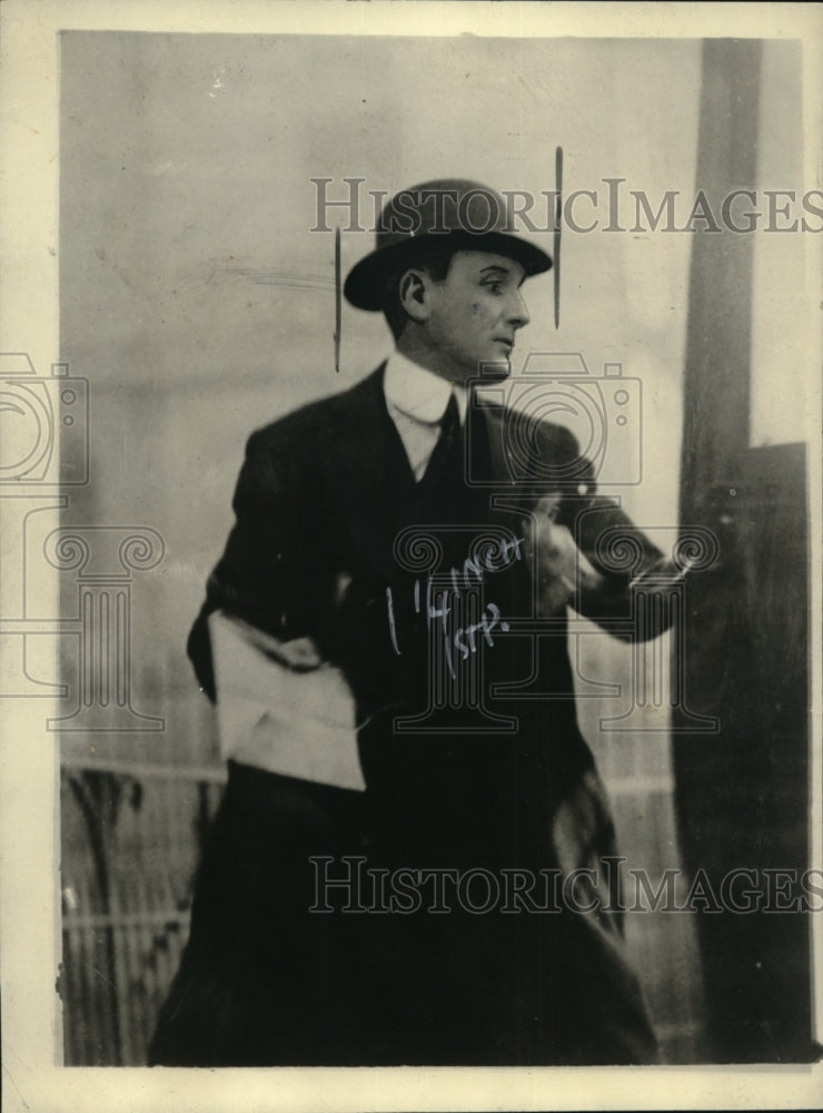 1923 Press Photo Edward J. Mayer named Co-respondent in Hon. John Russell case