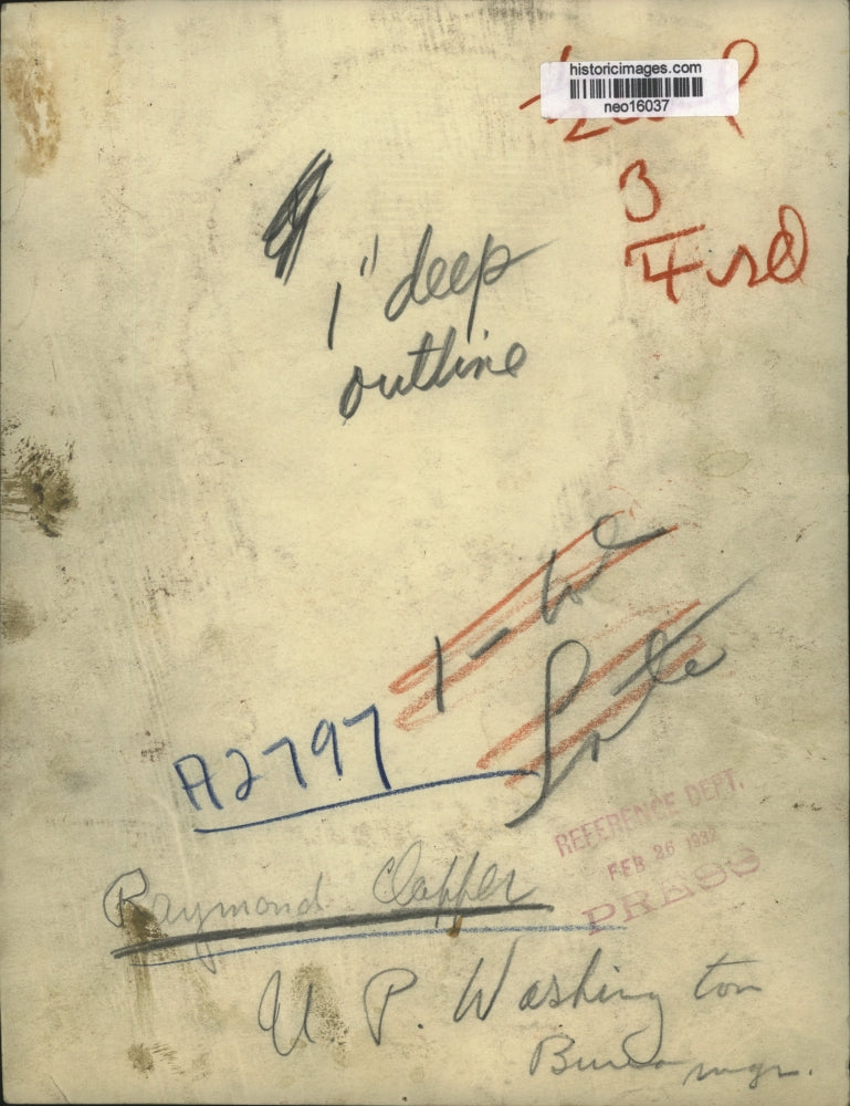 1932 Press Photo Raymond Claffer - neo16037