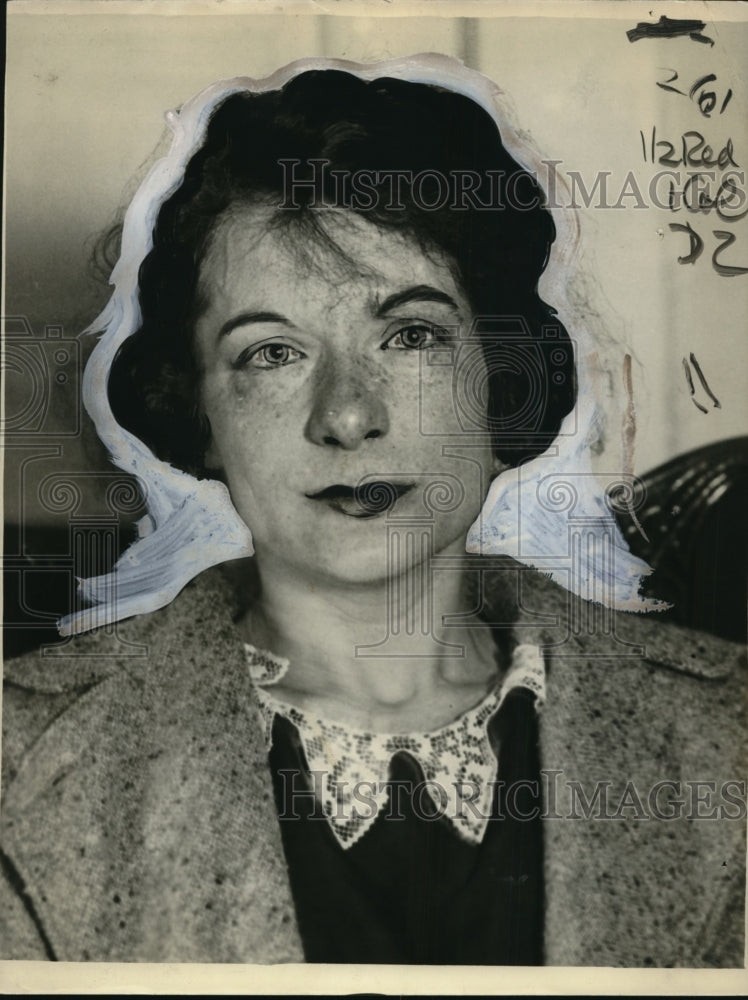 1922 Press Photo Ethel Osbaldeston Stewart - neo16081
