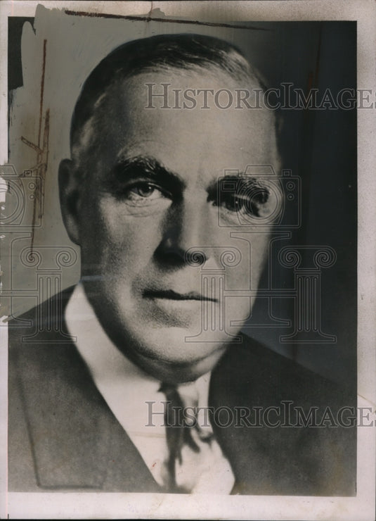 1934 Press Photo CM Xxhester ex president National Assoc of Manufacturers