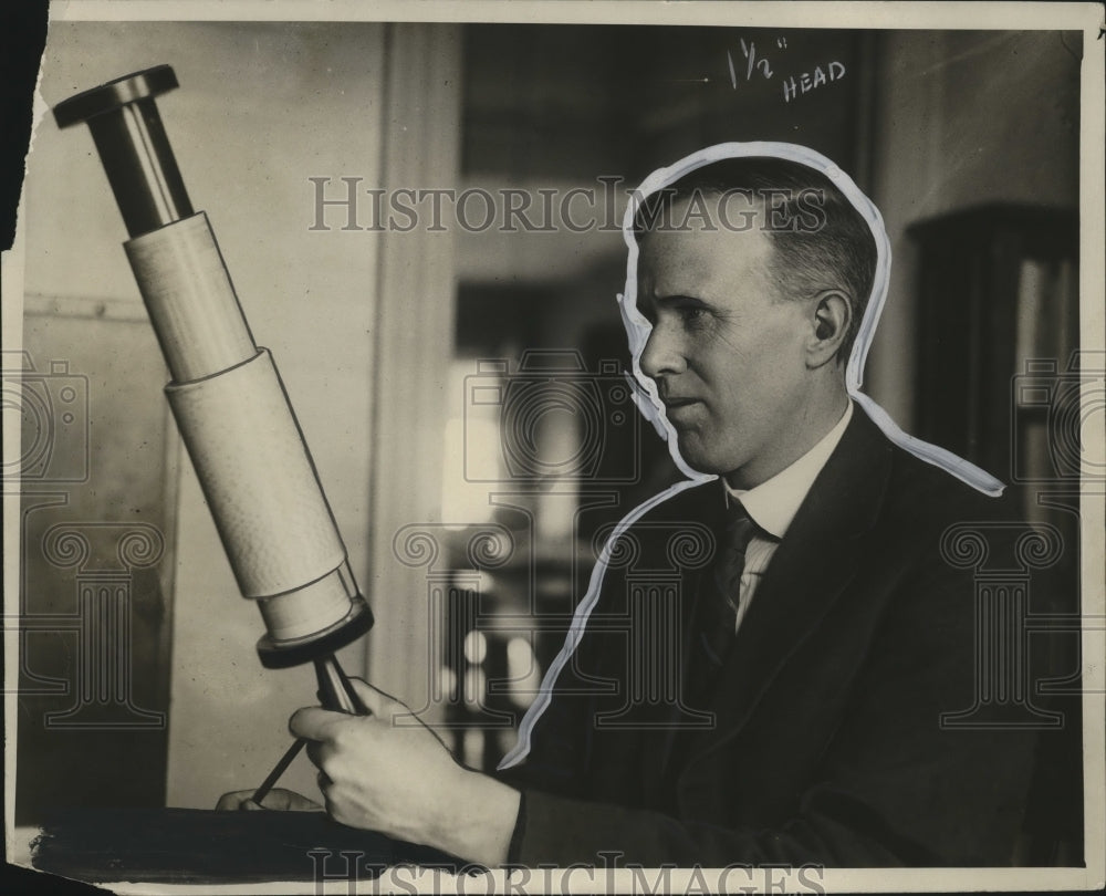 1923 Press Photo Dr Willford J king National Bureau of Economic Research