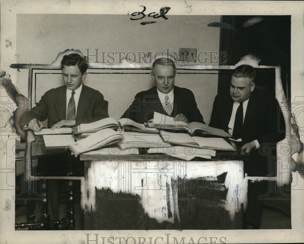 1920 Press Photo Roy L. Whitman, Alonzo Truesdale, Hicklin Yates - neo16676