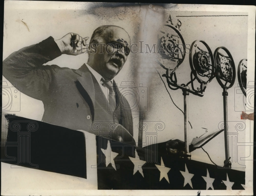 1928 Press Photo Kansas Senator Charles Curtis Republican Presidential Nominee