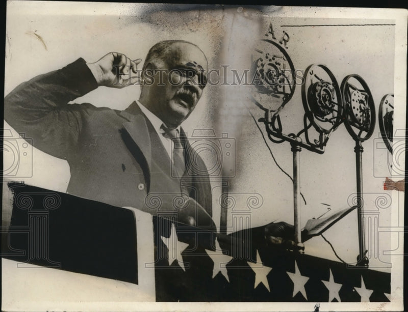 Load image into Gallery viewer, 1928 Press Photo Kansas Senator Charles Curtis Republican Presidential Nominee
