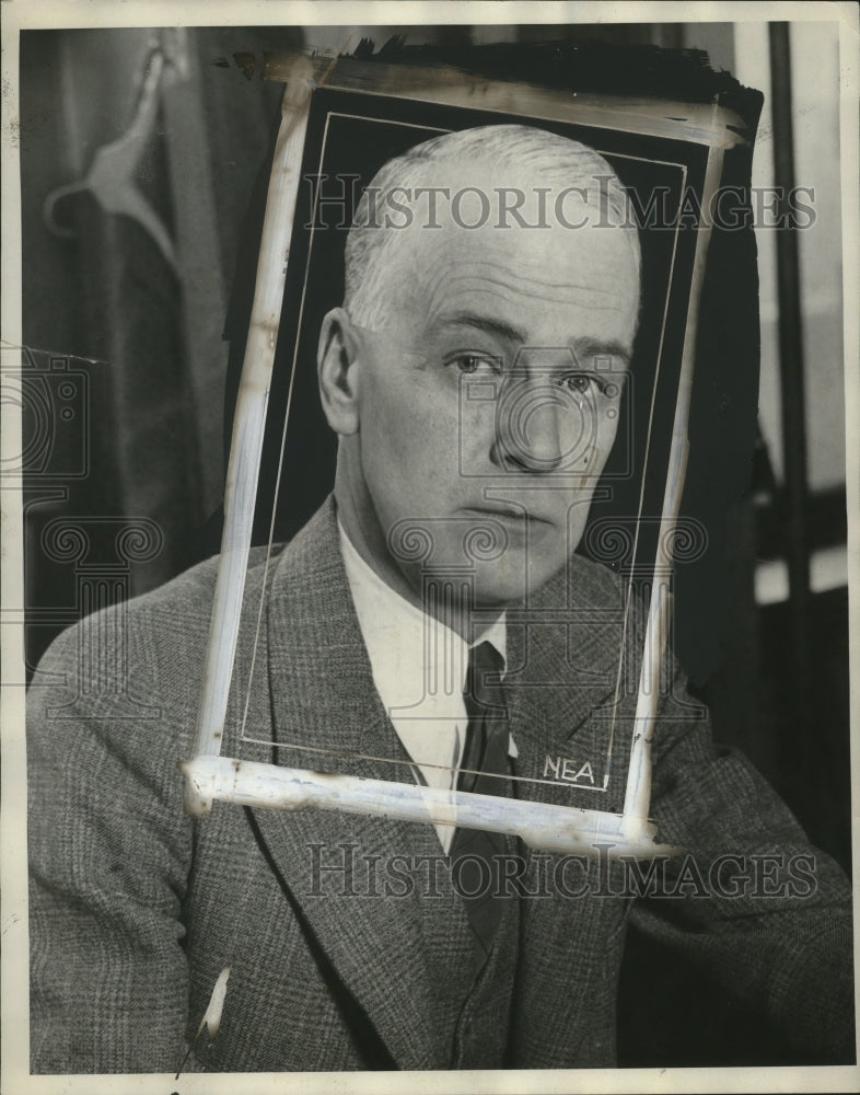 1929 Press Photo Major F.D. Silloway of Chicago Deputy Prohibition Administrator