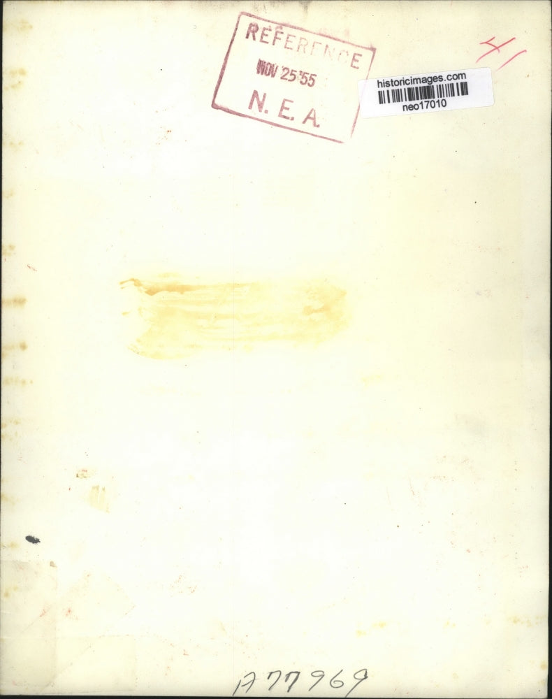 1955 Press Photo Ambassador Abba S. Eban Seeks Arms to Defend Israel from Egypt