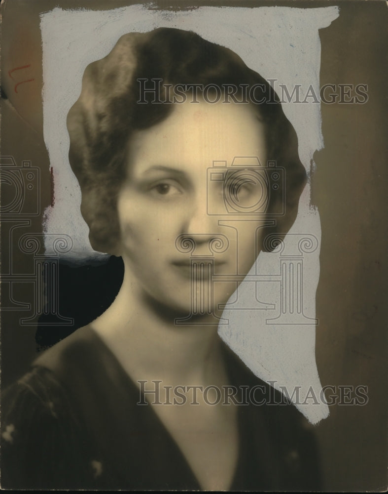 1933 Press Photo Miss Rose Schultheis of Young Ladies Society Cleveland