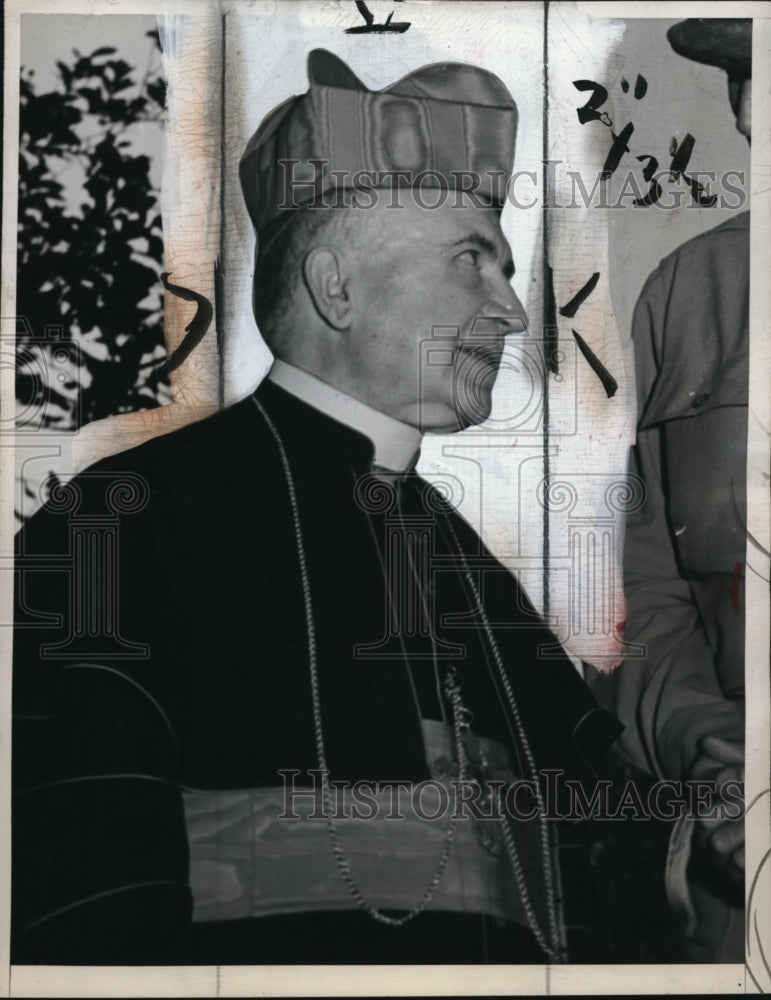 1946 Press Photo Aloysius Lavitrano former Archbishop of Palermo Sicily