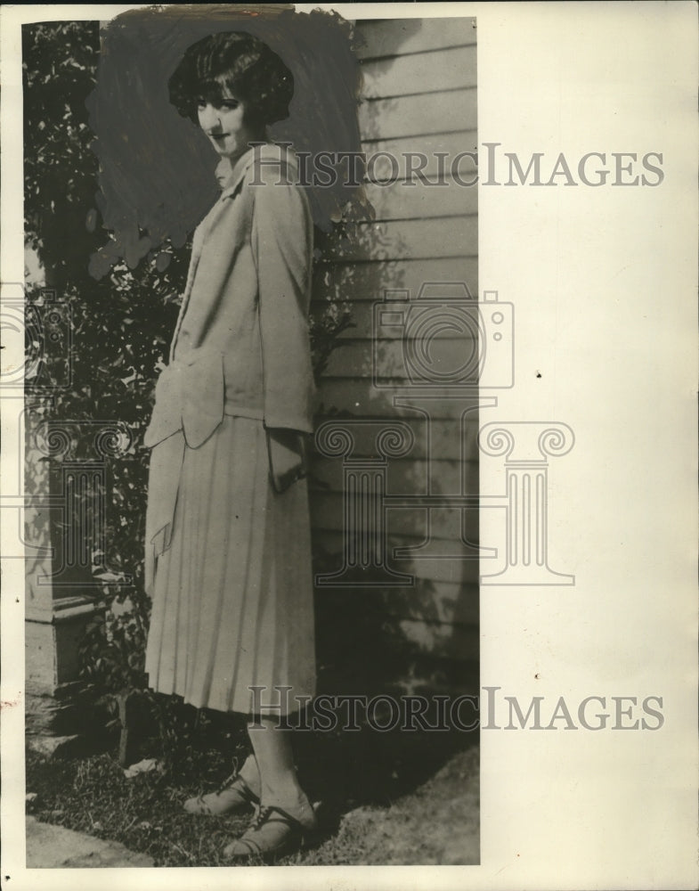 1927 Press Photo Mabel Mormont Harl - neo17175