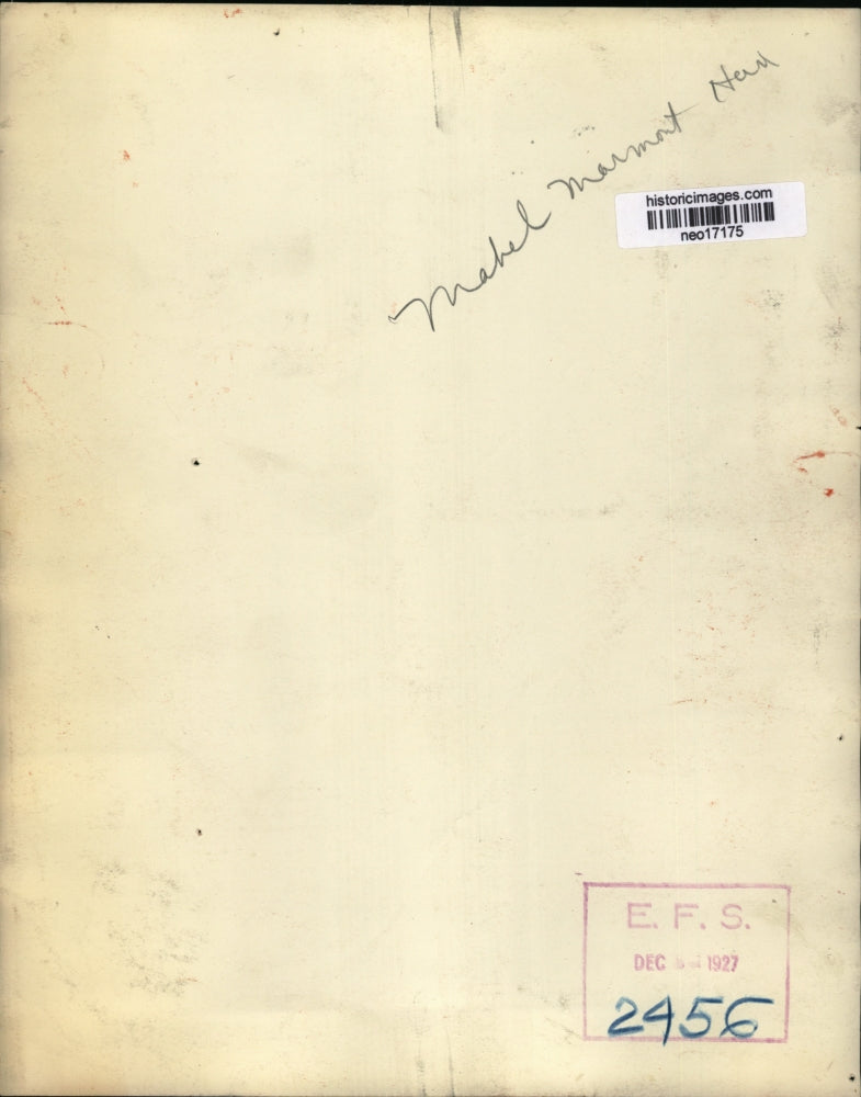 1927 Press Photo Mabel Mormont Harl - neo17175