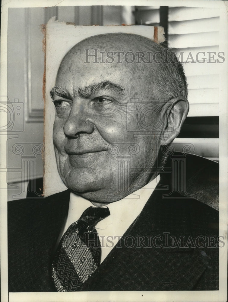 1937 Press Photo Texas Rep Hatton Sumners chair of House Judiciary Committee