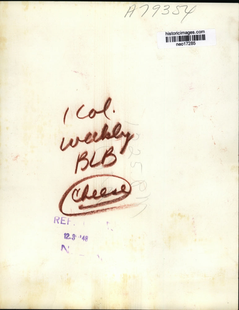 1948 Press Photo Patsy Miller ideal Farmers Daughter of 4-H in Chicago