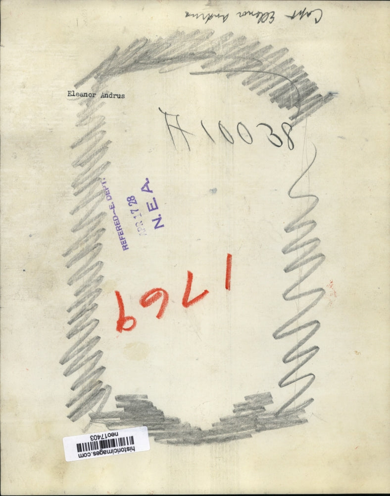 1928 Press Photo Eleanor Andrus - neo17403