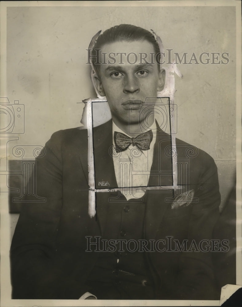 1927 Press Photo Walter Scholl killed his children - neo17495