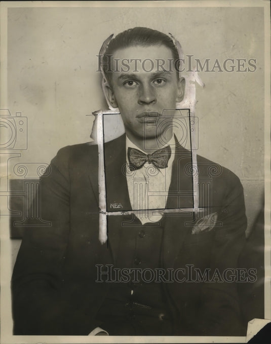 1927 Press Photo Walter Scholl killed his children - neo17495