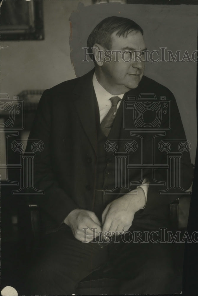 1924 Press Photo Clarence J. McLeod atty Gen. Harland F Stone - neo17679