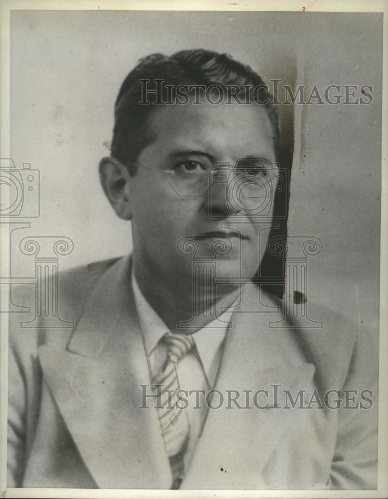 1937 Press Photo Milton E Harris - neo17732