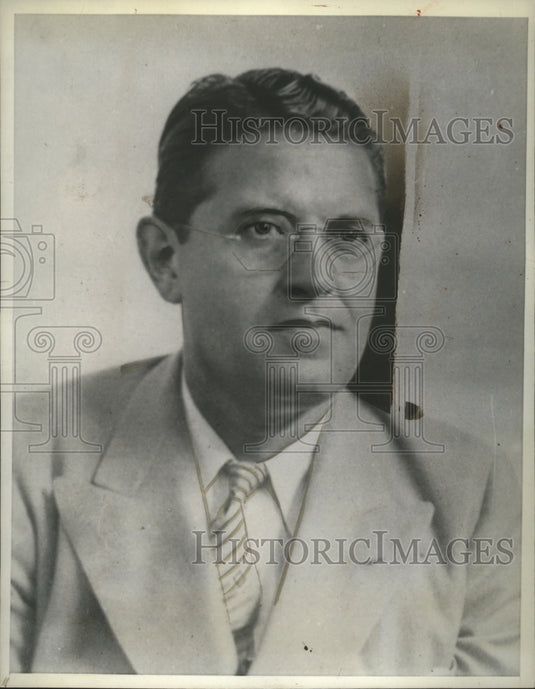 1937 Press Photo Milton E Harris - neo17732