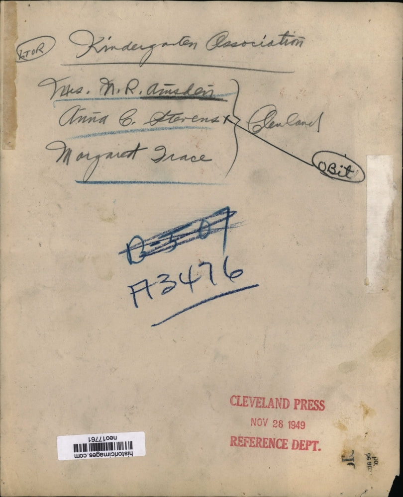 1949 Press Photo KDG Ass, L to R, Mrs Amsden, Anna Stevens, & Margaret Trace