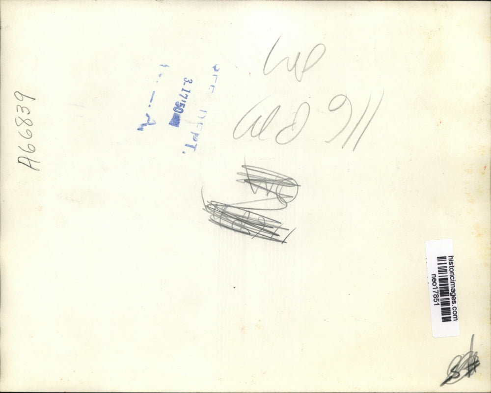 1950 Press Photo Dr. Paul J. Larson, Director of the Atomic Weapons Lab in NM