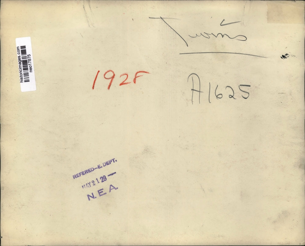 1928 Press Photo Three sets of twin children at a school building - neo17875