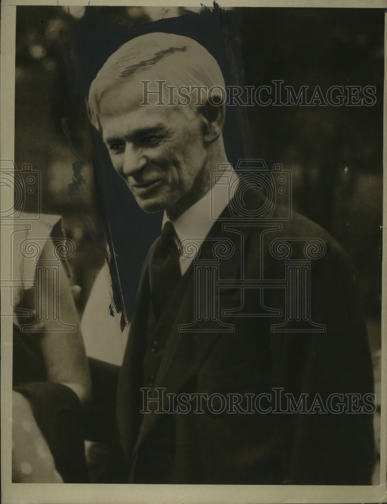 1934 Press Photo McElroy Father kidnapper of Girl - neo18523