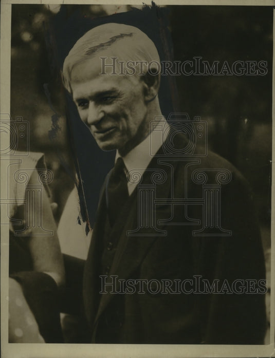 1934 Press Photo McElroy Father kidnapper of Girl - neo18523