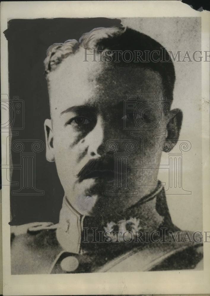 1930 Press Photo Carlos Balnco Galindo, Bolivian Leader - neo18655