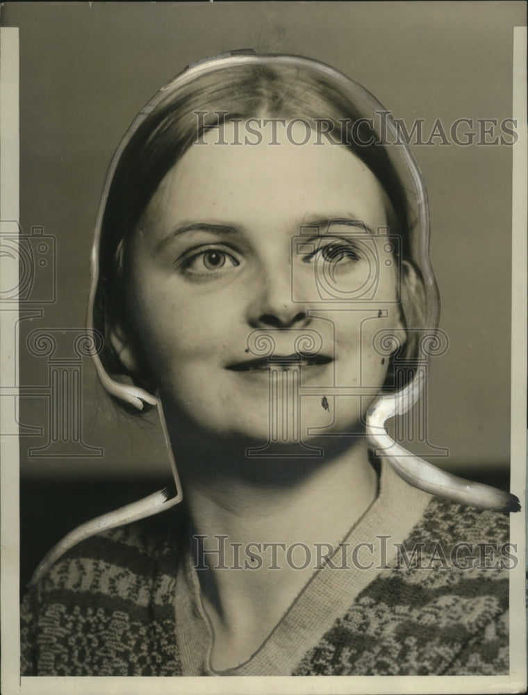 1928 Press Photo Ilse Recke, German Exchange Student in Philadelphia - neo18671