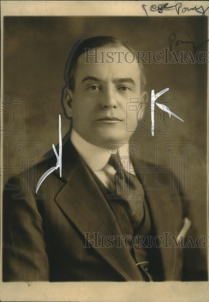 1924 Press Photo David Ladd Rockwell, McAdoo Campaign Director - neo18677