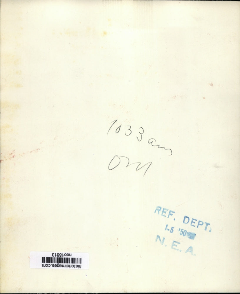 1949 Press Photo President Harry S. Truman Boarding Plane for Kansas City