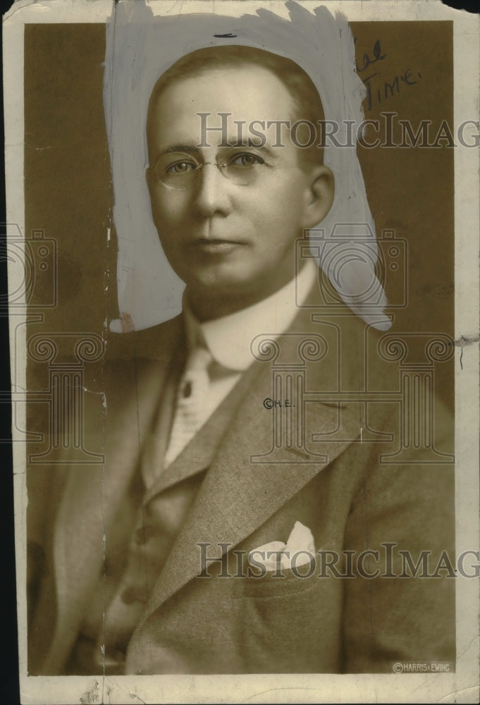 1919 Press Photo Dr. Edwin Courtland Dunwiddie - neo18884