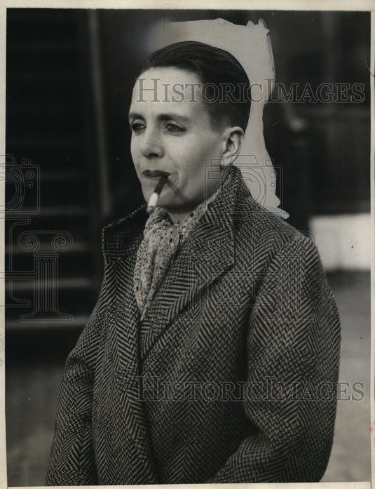 1931 Press Photo Michel Pym noted author of The Power of India arrives NYC
