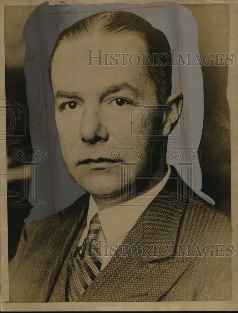 1932 Press Photo Dr Edward Dengeldey of Germany - neo19072