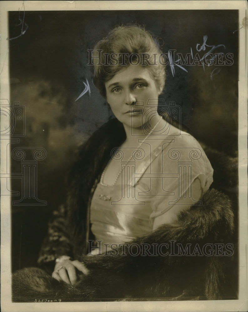 1923 Press Photo Former Mrs Lee W Phillips weds Prince Nicholas V von der Lippo