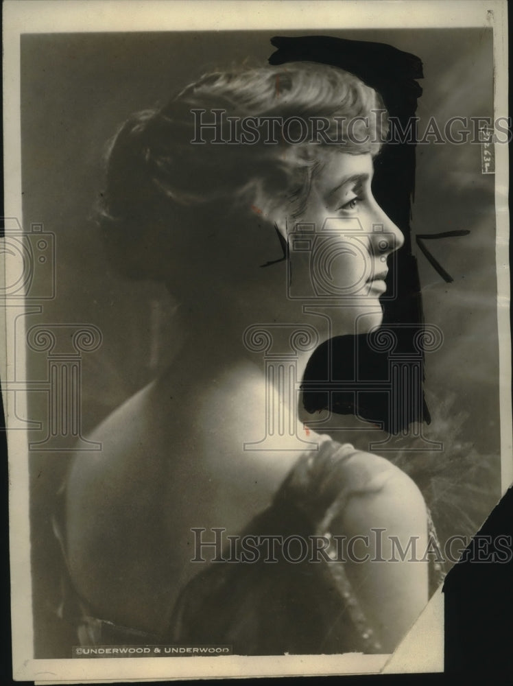 1924 Press Photo Martha Prewitt Wealthy Beauty Worked as House Servant in London