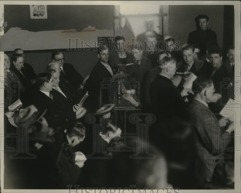 Load image into Gallery viewer, 1928 Press Photo Senators at Rossiter PA Pine, Wagner, Goodling &amp; Wheeler
