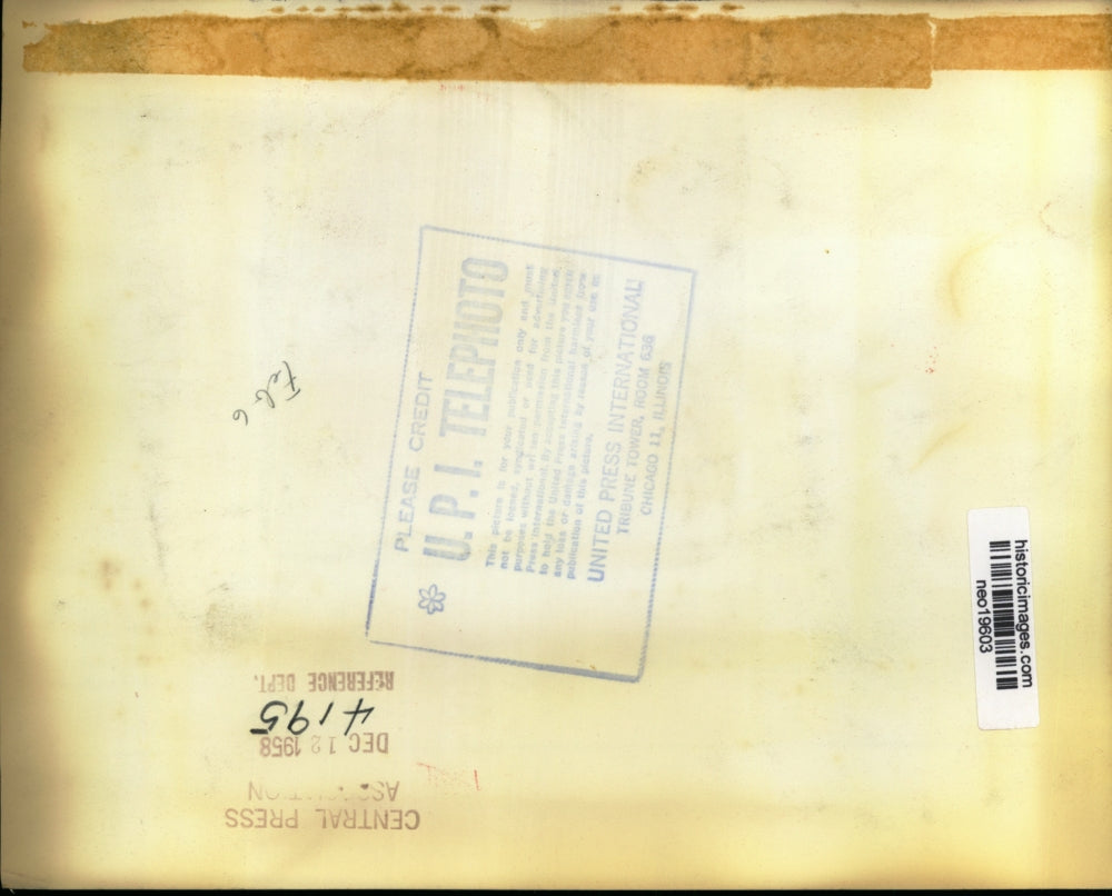 1958 Press Photo Former Alabama vice fighter Albert Patterson killed