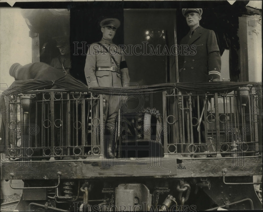 1923 Press Photo Harding's Funeral - neo19697