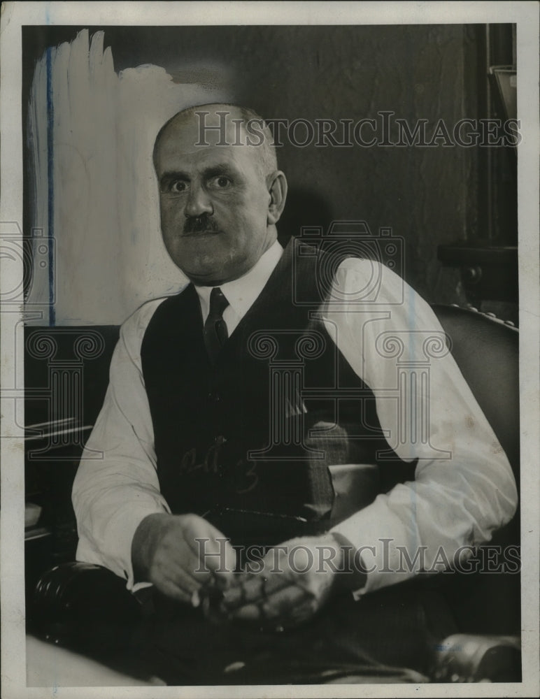 1922 Press Photo Alexander Howie Stowe settler - neo20094