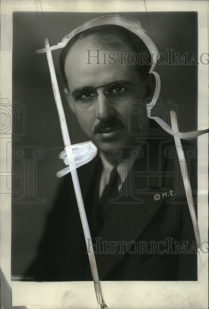 1928 Press Photo Denny Ludwell Scripps man - neo20105