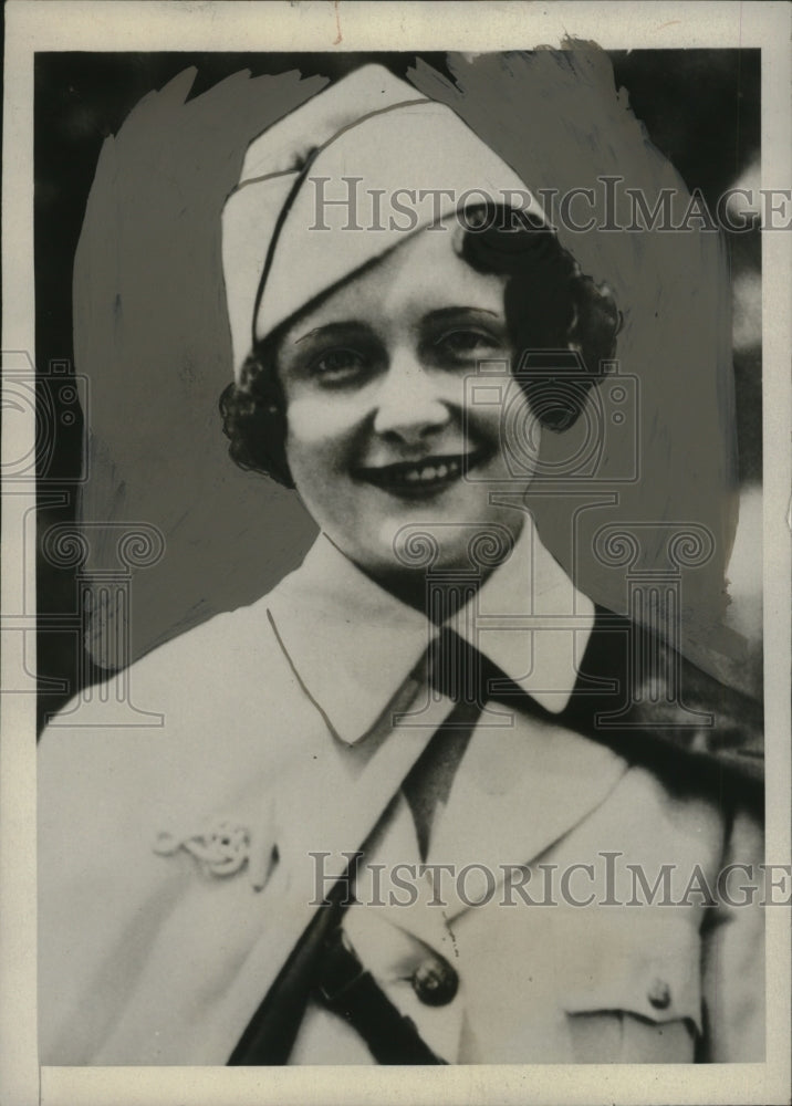 1932 Press Photo Mary Mitchell selected by Gov B.M. Miller to rep Kentucky