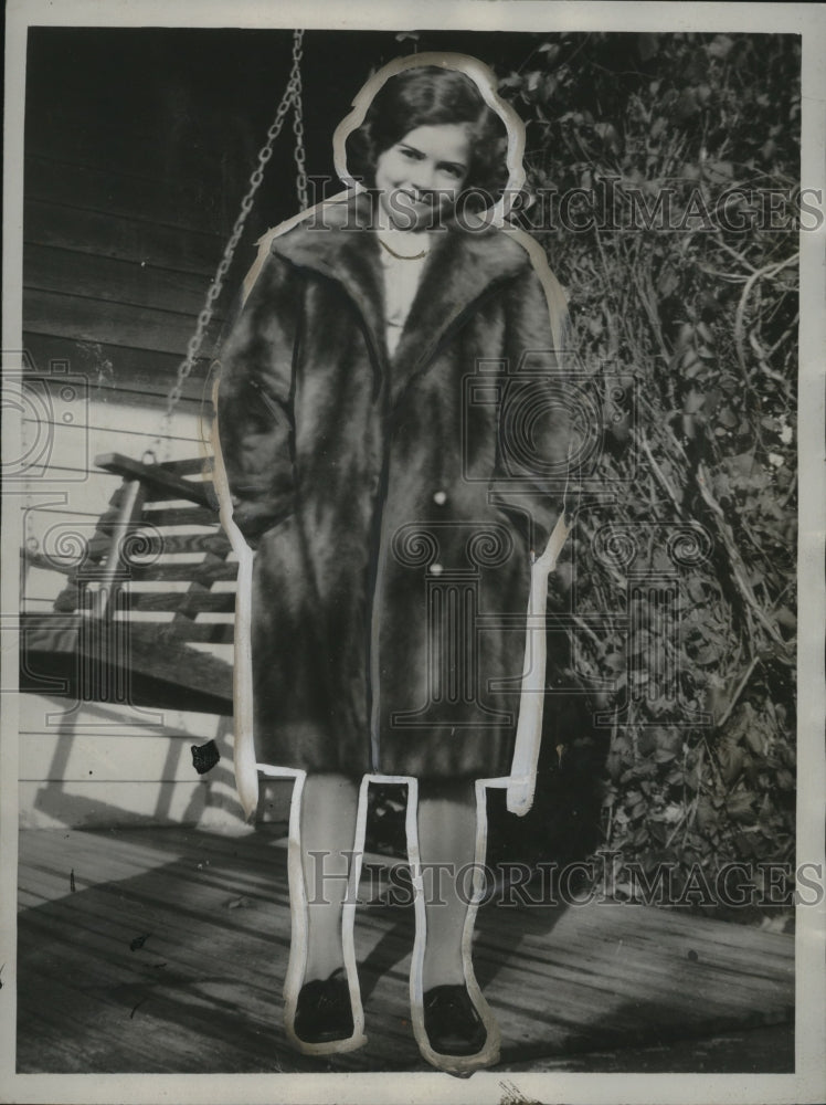 1932 Press Photo Susan Knight Whiting Indiana girl found strangled - neo20150