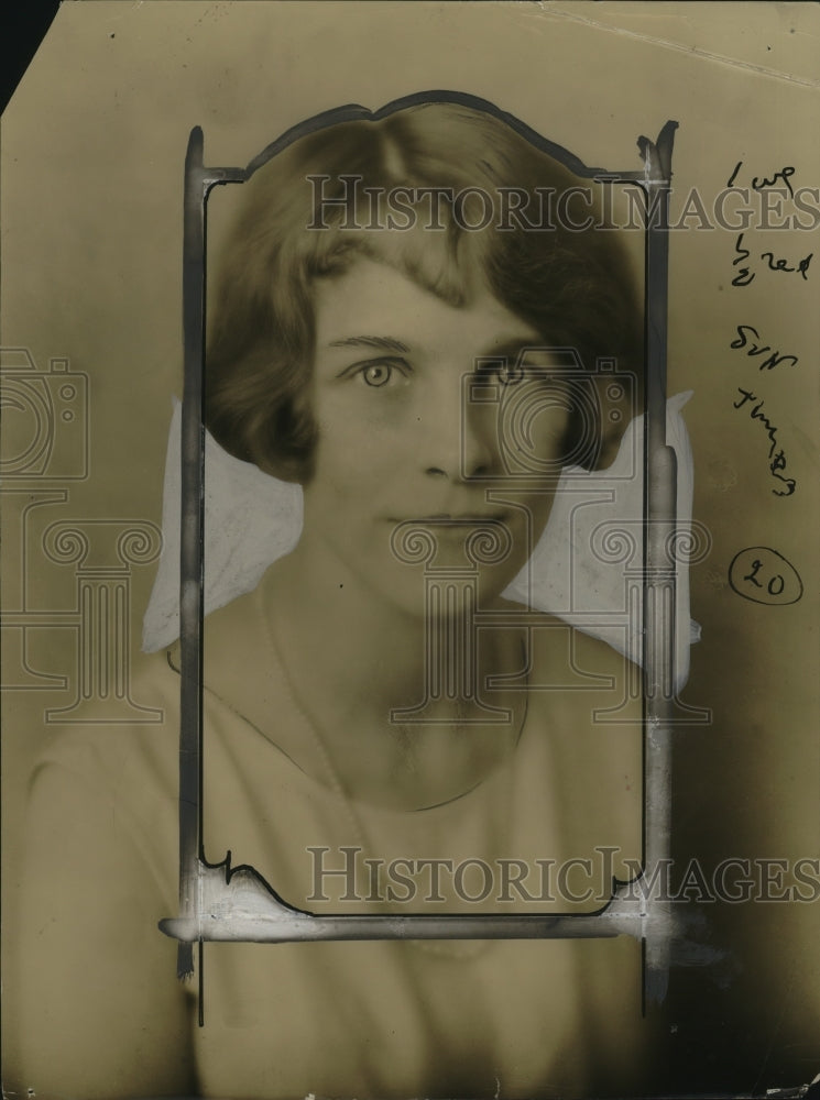 1928 Press Photo Miss Elizabeth Bayne of Cleveland Ohio - neo20423