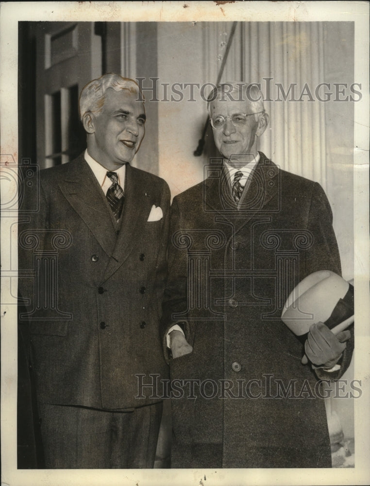 Load image into Gallery viewer, 1937 Press Photo Paul V. McNutt Becomes High Commissioner of Philippine Islands
