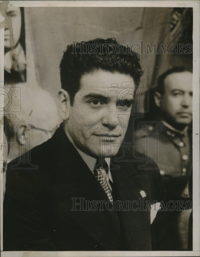 1938 Press Photo Louis Rodriguez of Mexico - neo20535