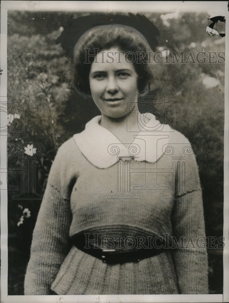 1937 Press Photo Mrs Alice Parsons NY socialite held by kidnappers - neo20632