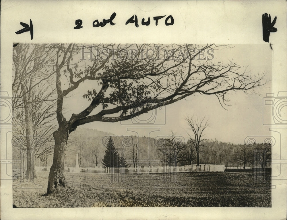 1920 Press Photo Farm Where Secy of State Daniel Webster Grew Up - neo20877