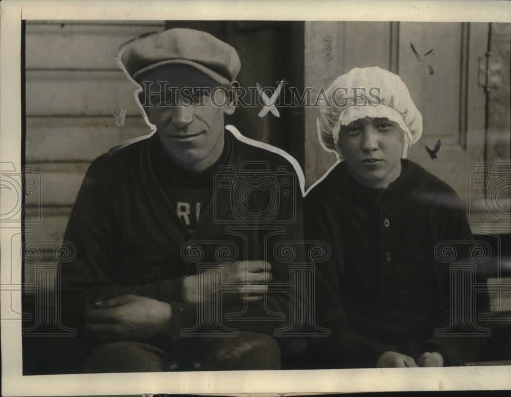 1925 Press Photo Charles Kohan, 39, Marries Anna Dovtich, 13 - neo21031