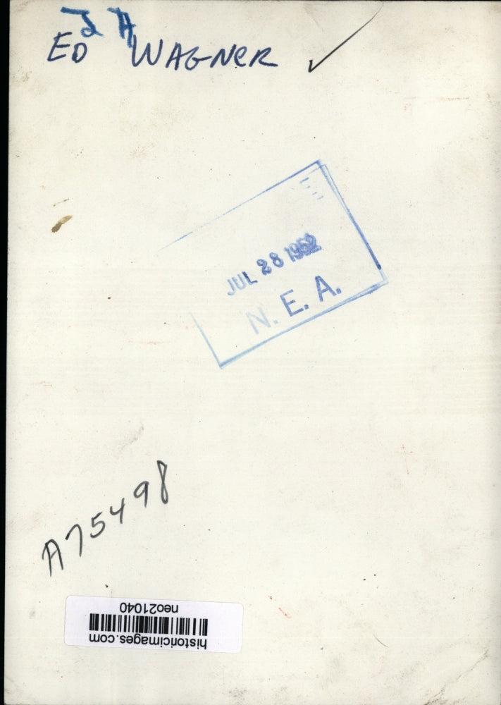 1952 Press Photo Ed Wagner - neo21040